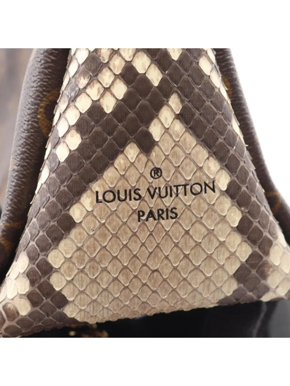 Louis Vuitton Shoulder Bag Nnu BB Monogram Canvas Exotic Cles